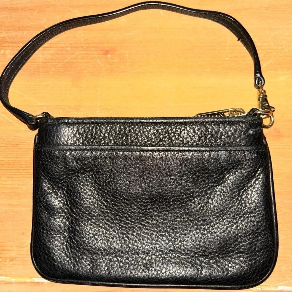 Michael Kors Black Sequined Clutch
